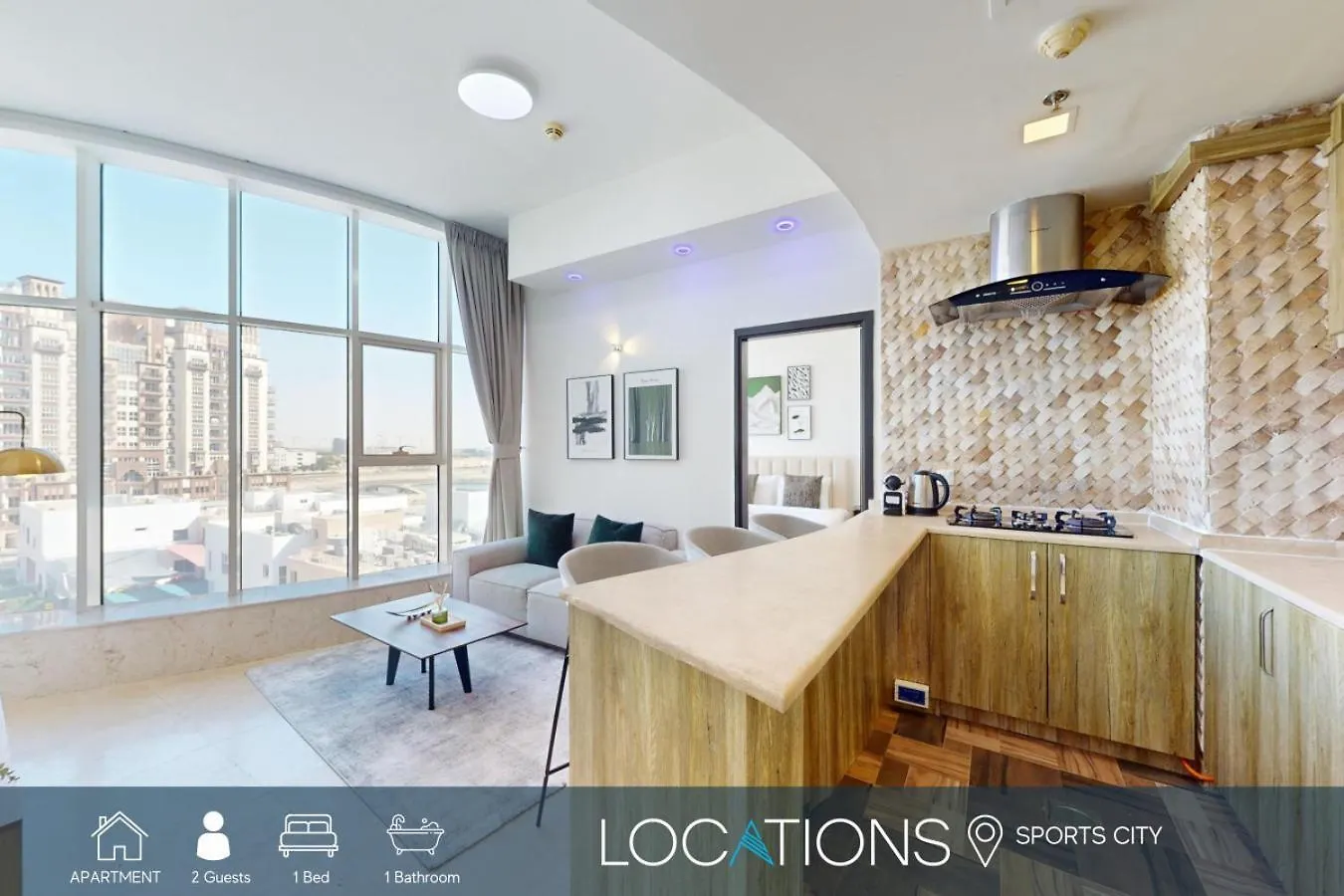 Zenith Tower A2 - Colourful One Bedroom contacts